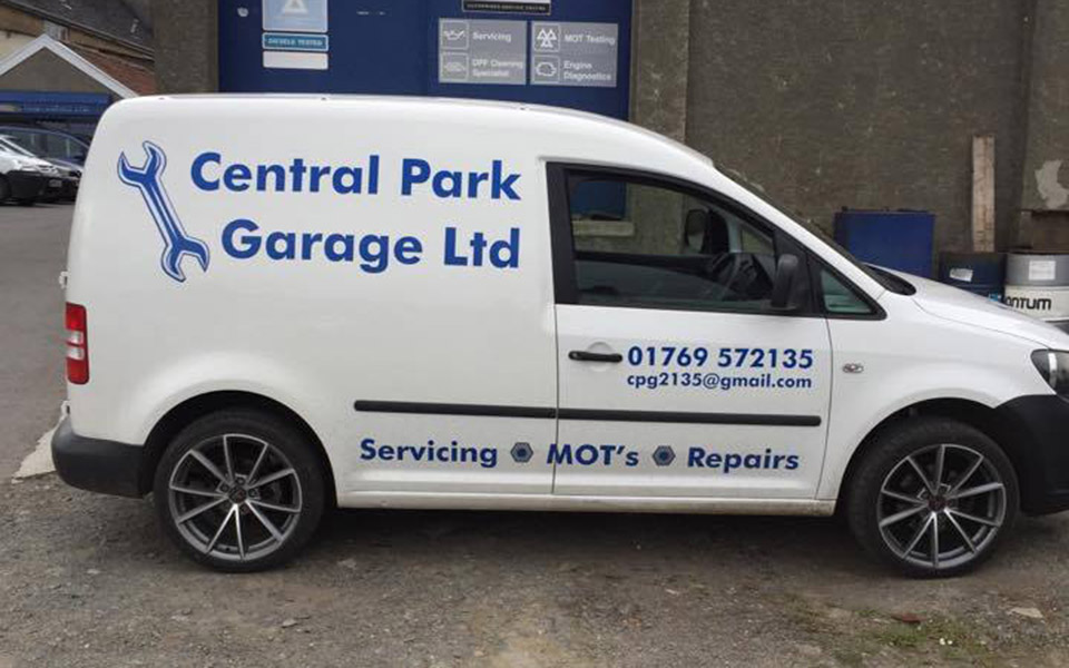 Central Park Garage South Molton