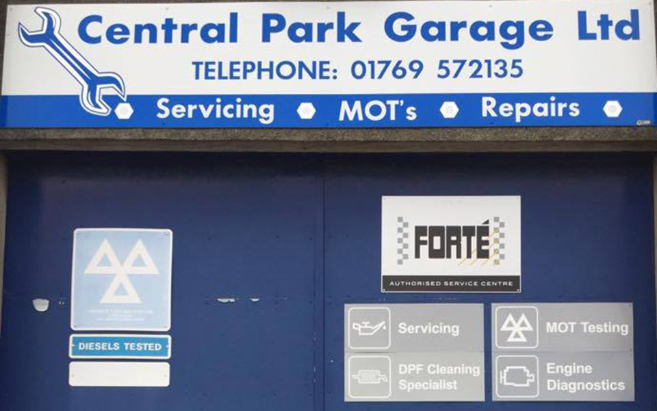 Central Park Garage South Molton